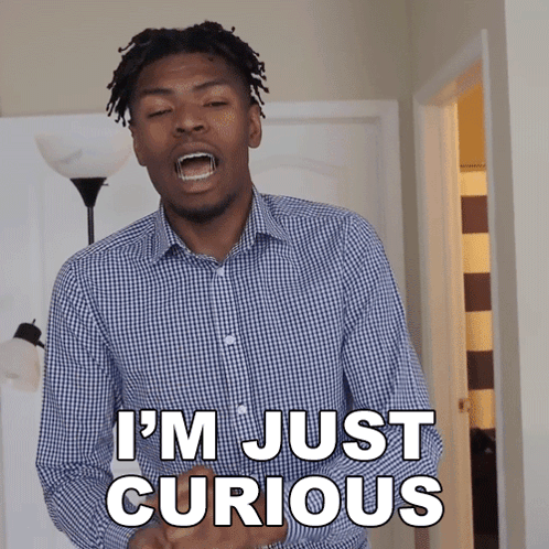 Im Just Curious Rickey GIF
