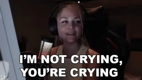 Im Not Crying Youre Crying Juliano GIF