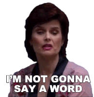 Im Not Gonna Say A Word Tony Sticker