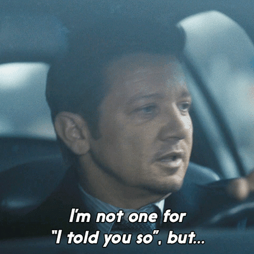 I'M Not One For I Told You So But Mike Mclusky GIF