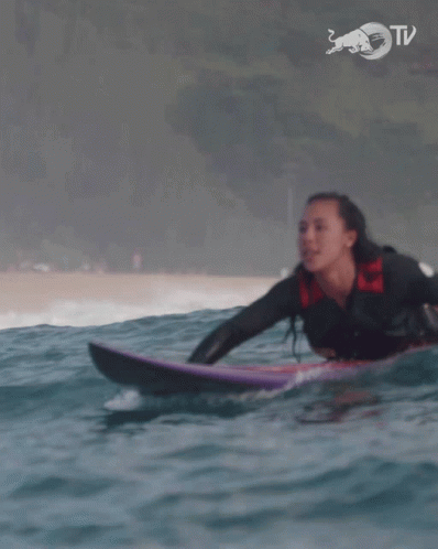 Im On My Surfboard Red Bull GIF