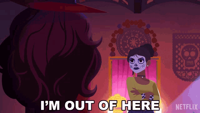 Im Out Of Here Sonia GIF