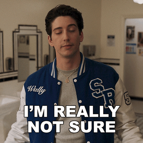 I'M Really Not Sure Wally Clark GIF