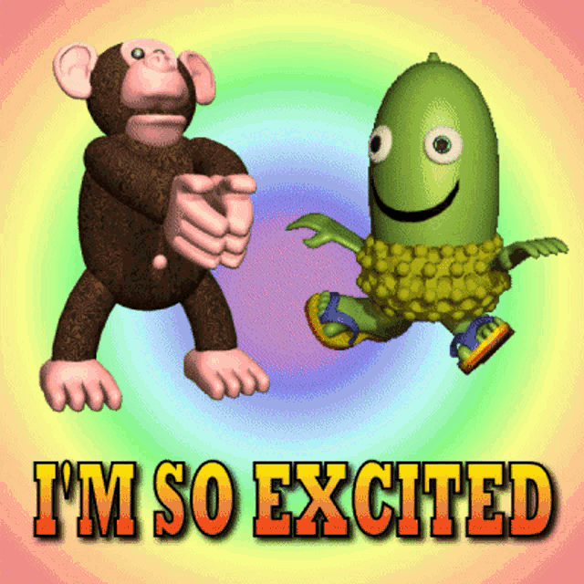 Im So Excited Excited GIF