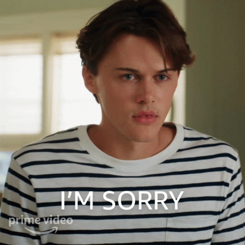 Im Sorry Conrad GIF