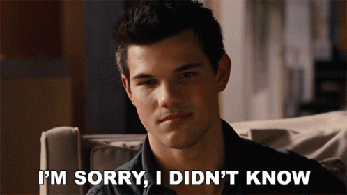 Im Sorry I Didnt Know GIF
