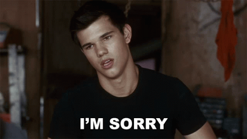 Im Sorry Jacob Black GIF