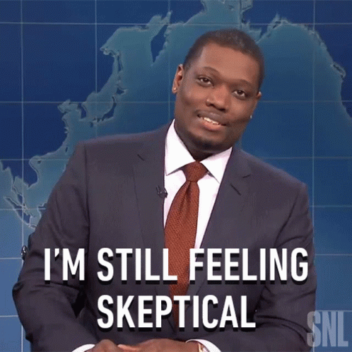 Im Still Feeling Skeptical Saturday Night Live GIF