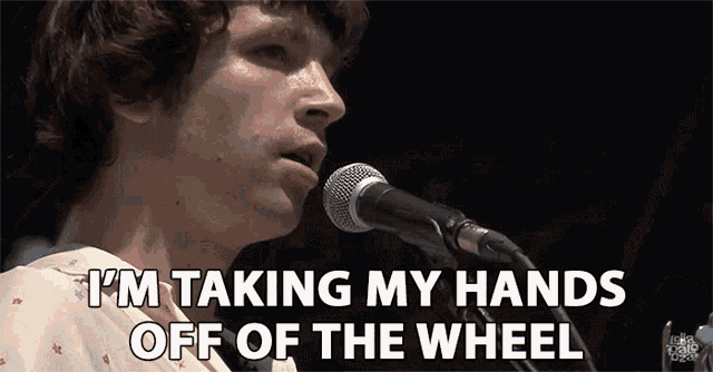 Im Taking My Hands Off The Wheel Over It GIF