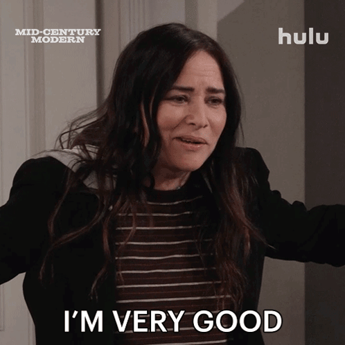 I'M Very Good Mid-century Modern GIF