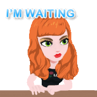 Im Waiting Waiting Patiently Sticker