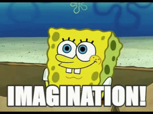 Imagination Spongebob Squarepants GIF