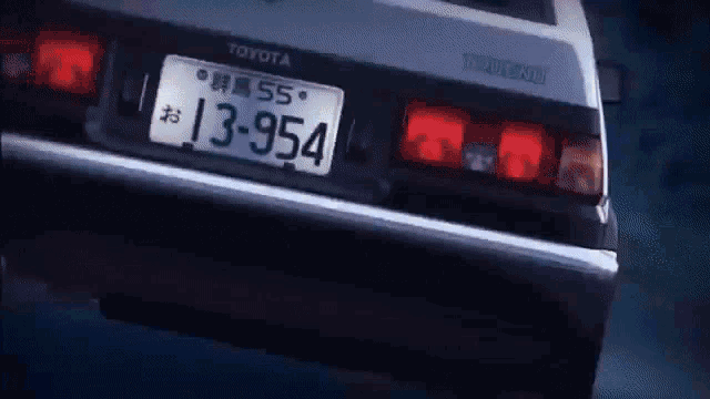 Initial D Ae86 GIF