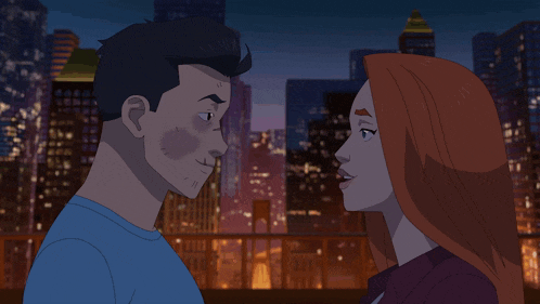 Invincible Mark Grayson GIF
