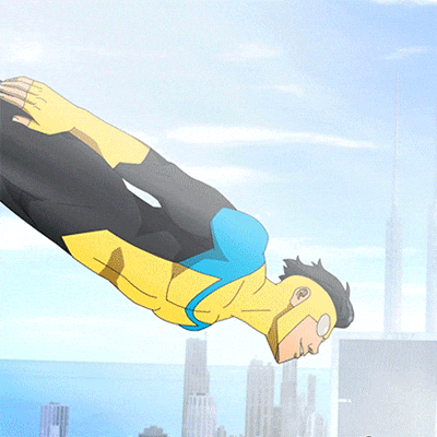 Invincible Mark Grayson GIF