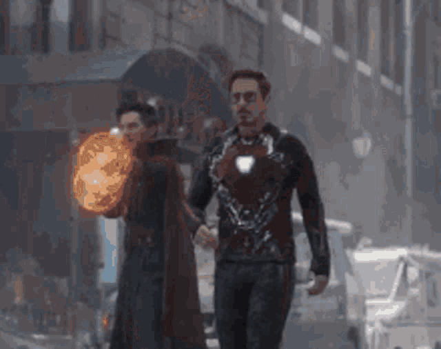 Iron Man Mark50suit Up Tony Stark GIF