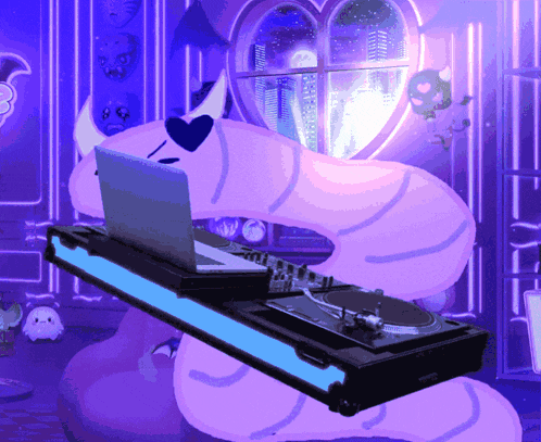 Ironmouse Worm GIF