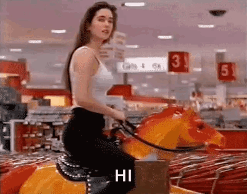 Isso Horse Back Riding GIF