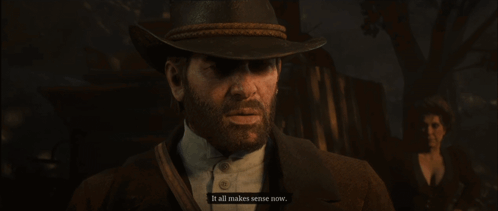 It All Make Sense Now Rdr2 GIF