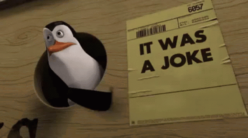 It Was A Joke GIF