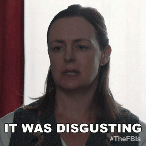 It Was Disgusting Denise Turner GIF