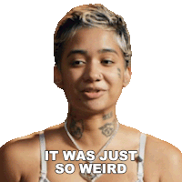 It Was Just So Weird Jasmine Frazier Sticker