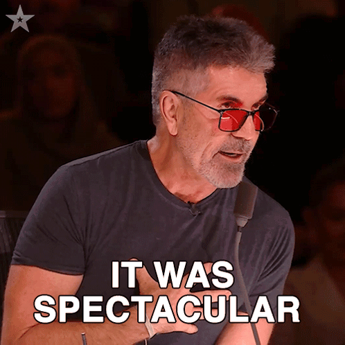 It Was Spectacular Simon Cowell GIF