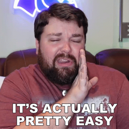 Its Actually Pretty Easy Brian Hull GIF