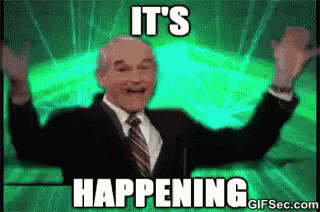 It'S Finally Happening! GIF
