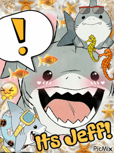 Its Jeff Jeff The Land Shark GIF