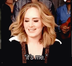Its Me Adele GIF