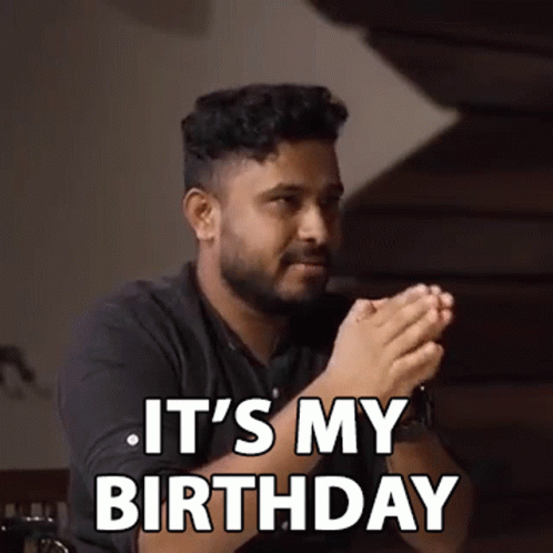 Its My Birthday Abish Mathew GIF