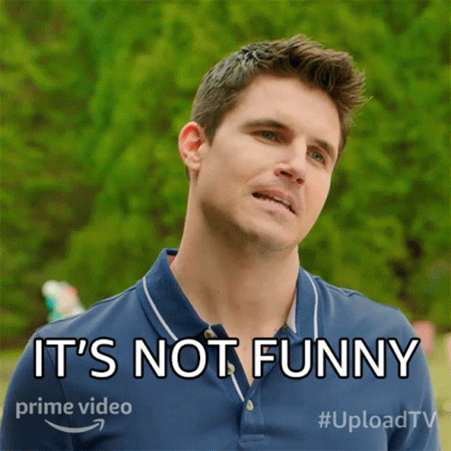 Its Not Funny Nathan Brown GIF