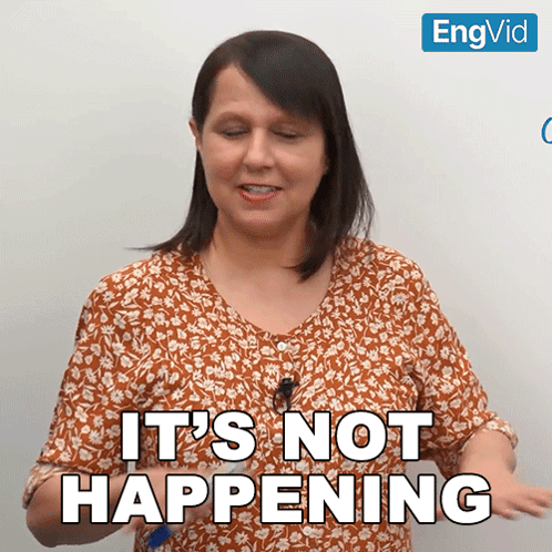 It'S Not Happening Rebecca GIF