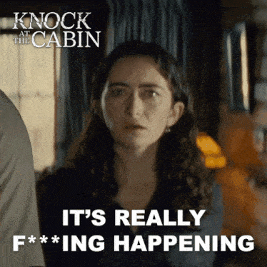 Its Really Freaking Happening Adrienne GIF