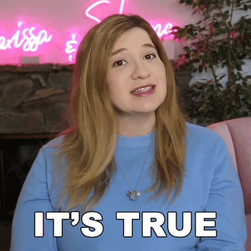 It'S True Marissarachel GIF