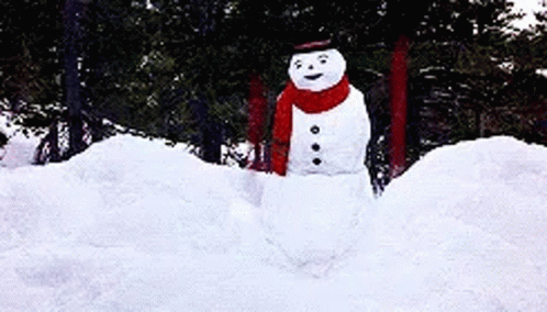 Jack Frost Snow Fight GIF