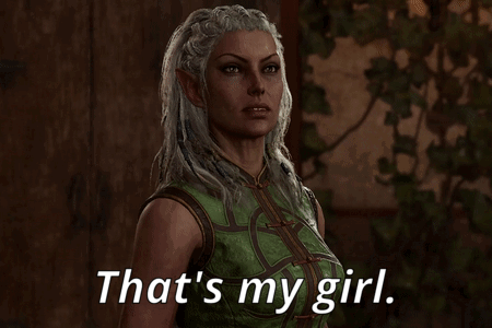 Jaheira Bg3 GIF