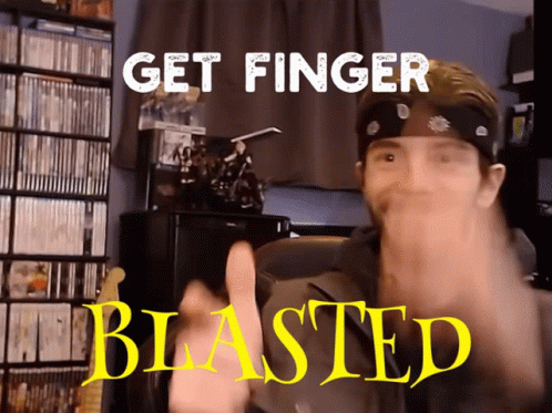 Jake Randall Finger Gun Blast GIF