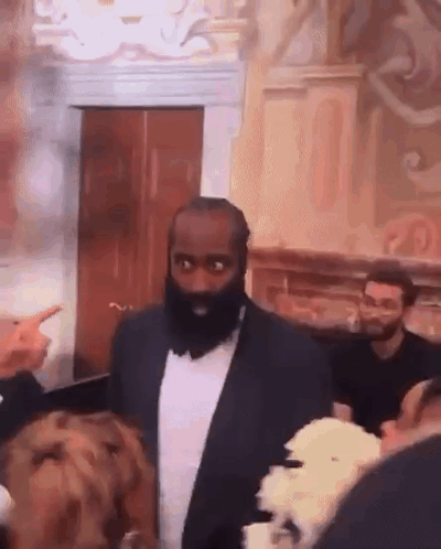 James Harden Stare GIF