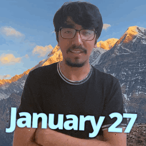 Jan 27 January 27 GIF