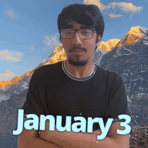 Jan 3 January 3 GIF