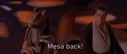 Jar Jar Back GIF