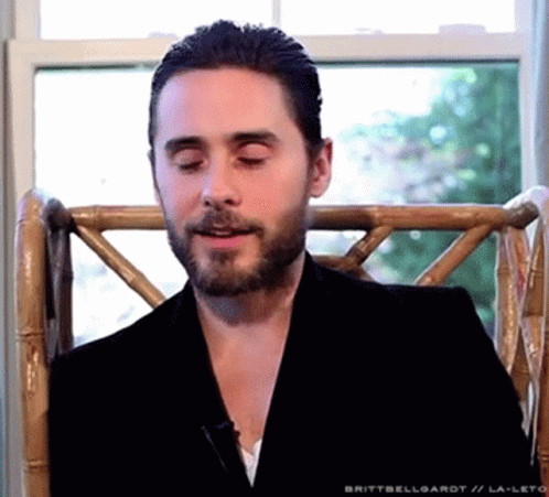 Jared Leto Eyebrows GIF