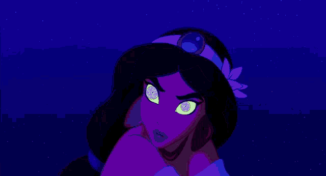 Jasmine Hypnotized By Kaa GIF