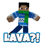 Jawunleashed Lava Sticker