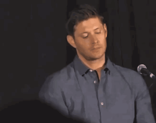 Jensen Ackles Hanging GIF