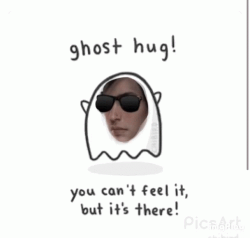 Jesse Fanstamino Ghost Hug GIF