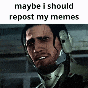 Jetstream Sam Maybe I Should Repost My Memes GIF