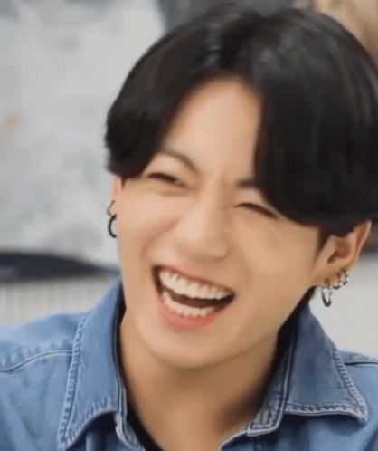 Jk Laughing Jungkook Laughing GIF